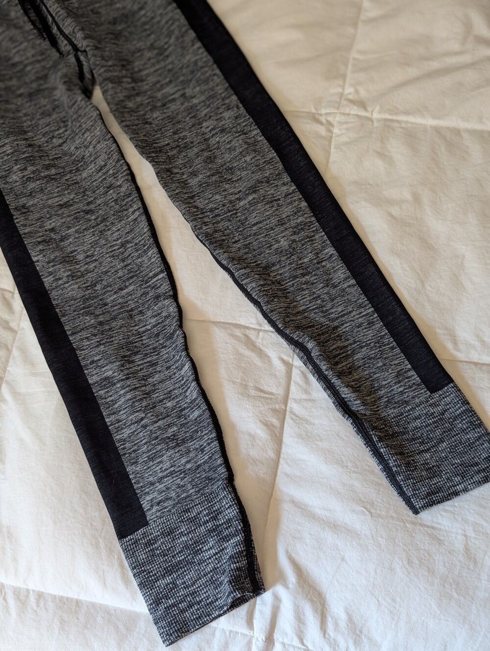 Pink Active High Waist Yoga Pants Gray Black Gym Running Workout Leggings S - Picture 3 of 7
